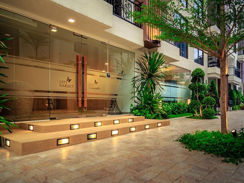 City Garden Pratumnak Condominium In Cosy Beach バーンラムン エクステリア 写真
