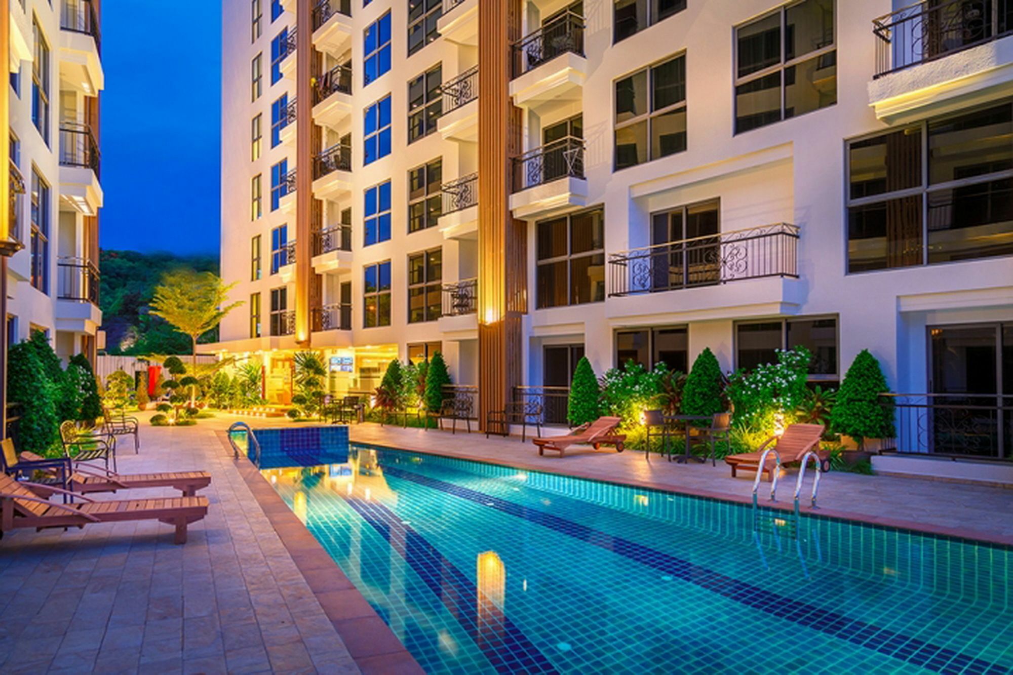 City Garden Pratumnak Condominium In Cosy Beach バーンラムン エクステリア 写真